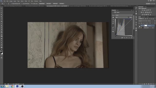Photoshop color correction tutorial Hindi смотреть онлайн