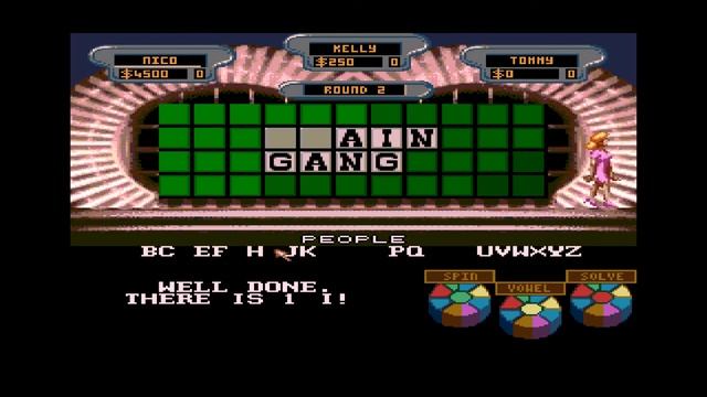 SEGA MEGA DRIVE - Wheel of Fortune (La ruota della fortuna) смотреть онлайн