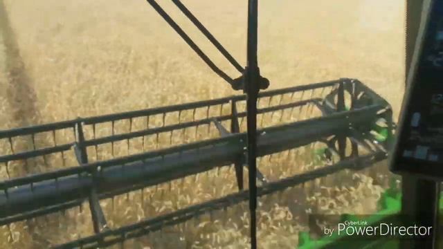 Убираем пшеницу s660 s670i john deere. смотреть онлайн