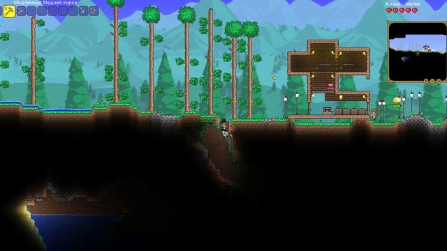 (Terraria) Как скрафтить наковальню? смотреть онлайн
