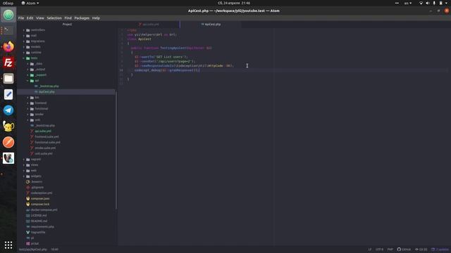 Изучаем Codeception #8. Тестируем REST API смотреть онлайн