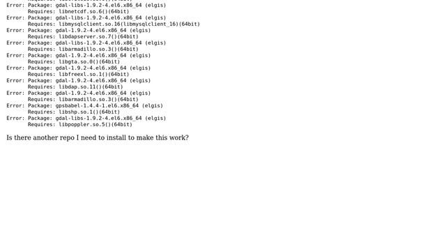 GIS: Installing GDAL on CentOS? (2 Solutions!!) смотреть онлайн
