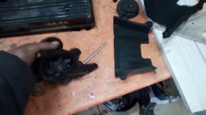 Тойота карина е. Замена помпы