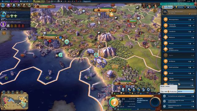 [FR] Let's play Civilization 6 Divinité Australie – 22 смотреть онлайн