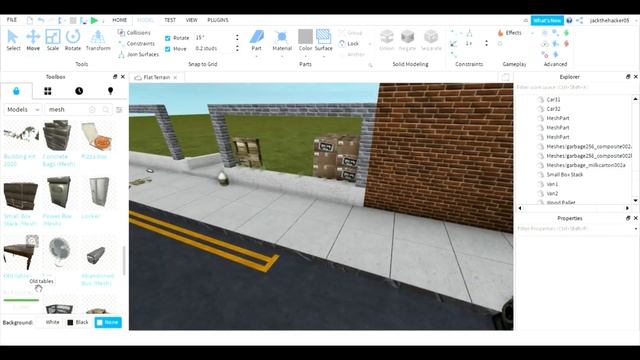 Creating a post-apocalyptic city scene [] Roblox Studio Speed Build смотреть онлайн