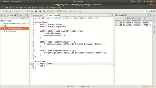 #1. What Is Class and Object In Object Oriented Programming Java | OOPs IN JAVA | CODING RAIL смотреть онлайн