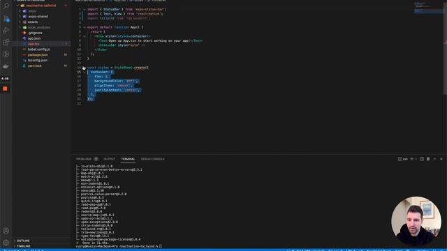 How to use Tailwind with React Native смотреть онлайн