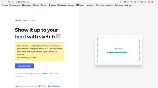 Convert Sketch to Powerpoint (PPT) / Keynote (Key) with Barrel Herd смотреть онлайн