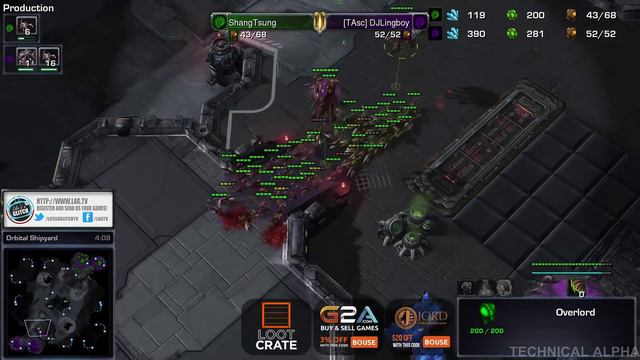 LOTV Tournament S2G1 Sponsored By G2A | JORD | Lootcrate смотреть онлайн
