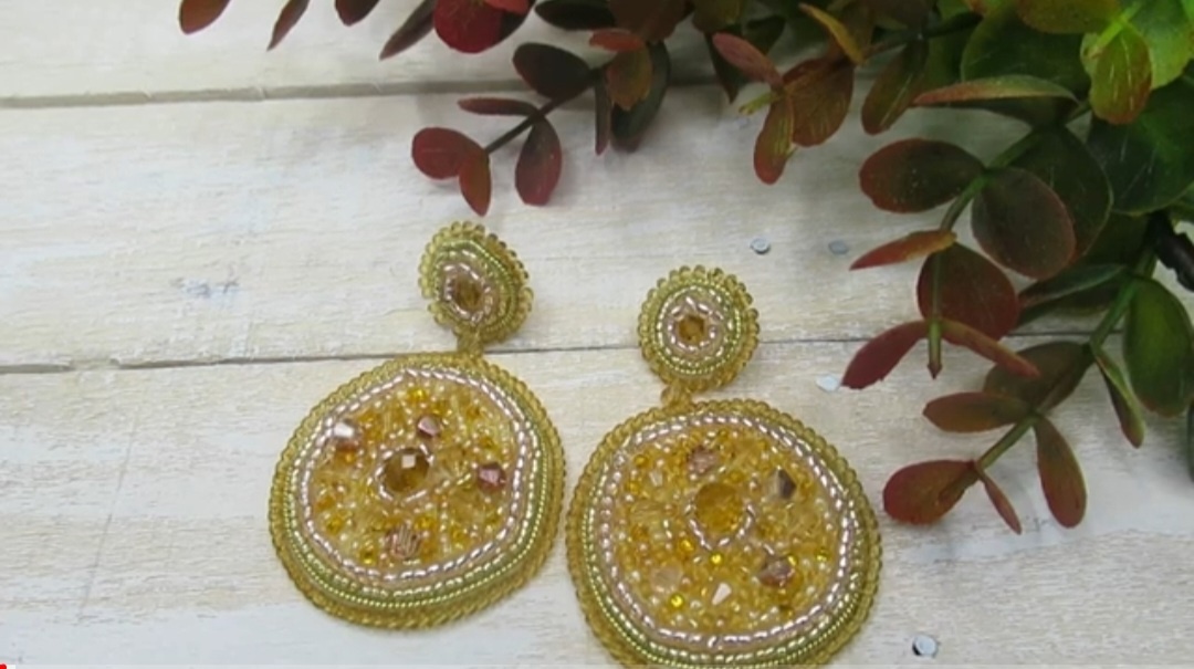 Серьги из бисера, серьги своими руками!