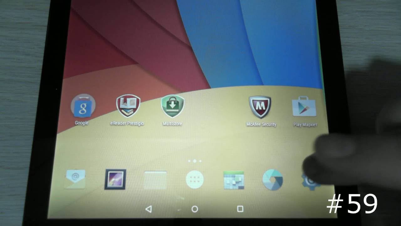 Сброс настроек Prestigio PMT3351/3341/3331 (Hard Reset Prestigio PMT3341, PMT3351) смотреть онлайн