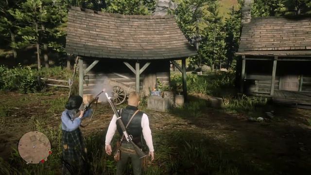 РДР2 чудаки и незнакомцы Рыбалка с Хемишом вдова Даунс! смотреть онлайн