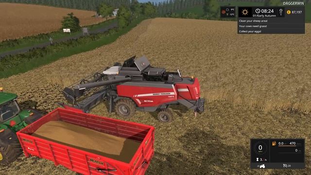 THE FINAL HARVEST BEGINS | Farming Simulator 17 | The West Coast | Episode 36 смотреть онлайн