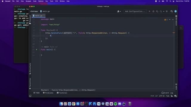Golang: Chat Application Backend #1 смотреть онлайн