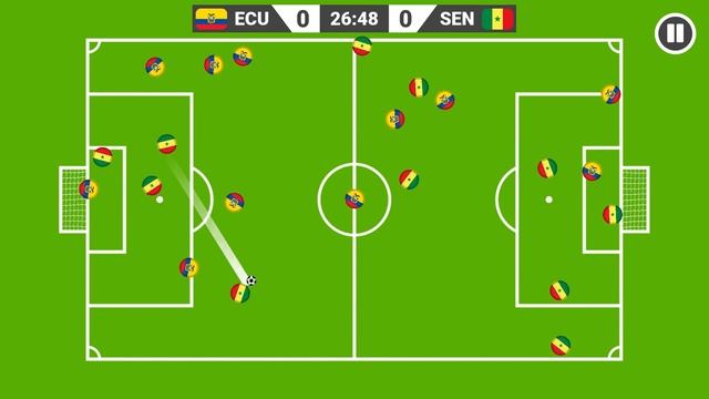 Marble Soccer World Cup Qatar 2022 | Bouncy Marble