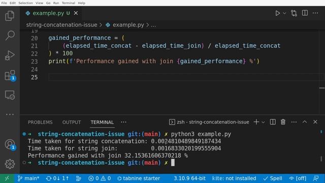 Python: How simple string concatenation can kill your code performance смотреть онлайн