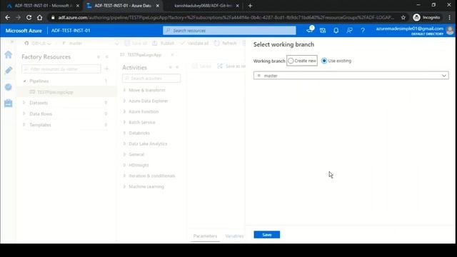 Azure Data Factory - Source Control using GitHub! смотреть онлайн