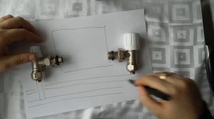 как подключить радиатор (двухтрубная система)