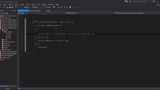 Search button in C# Windows form Application смотреть онлайн