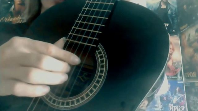 Уроки гитары. Приём для правой руки Апояндо. смотреть онлайн