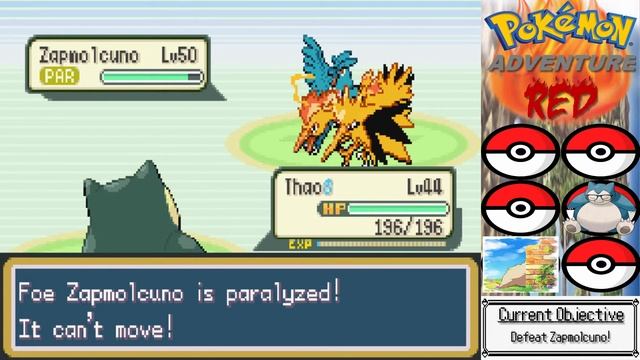 Pokemon Adventures Red Nuzlocke Chapter 38 - Zapmolcuno is OP STUPID смотреть онлайн