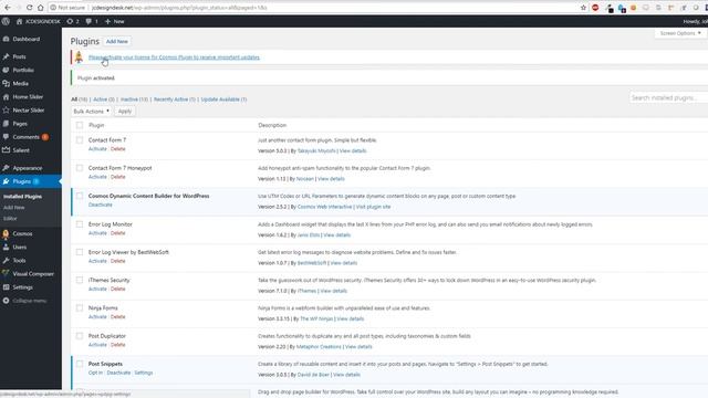 Cosmos Dynamic Content Builder For WordPress Installation and Setup смотреть онлайн