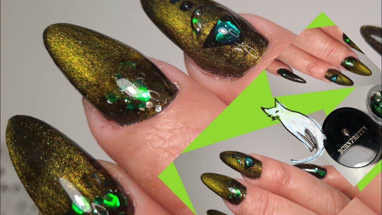 *355*ДЕЛАЮ СЕБЕ КОРРЕКЦИЮ ЛЕВОЙ РУКОЙ//КОШЕЧКА ОТ БОРН ПРЕТТИ//doing my own nails смотреть онлайн