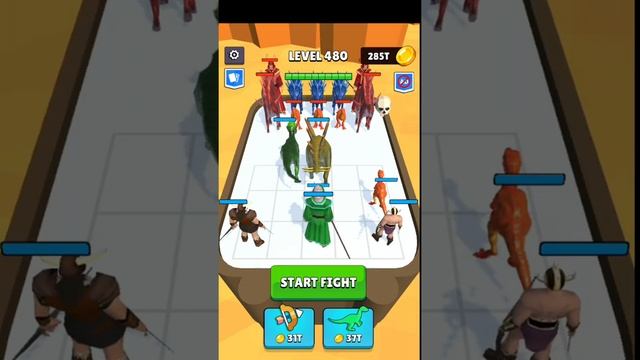 MERGE MASTER DİNOSAUR FUSİON (460/500) Levels andorid–ios gameplay смотреть онлайн