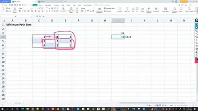 85 - Minimum Path Sum - Dynamic Programming approach 1 смотреть онлайн