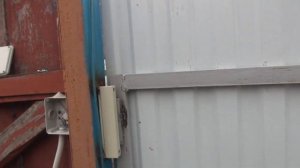 Электромагнитный замок на калитку