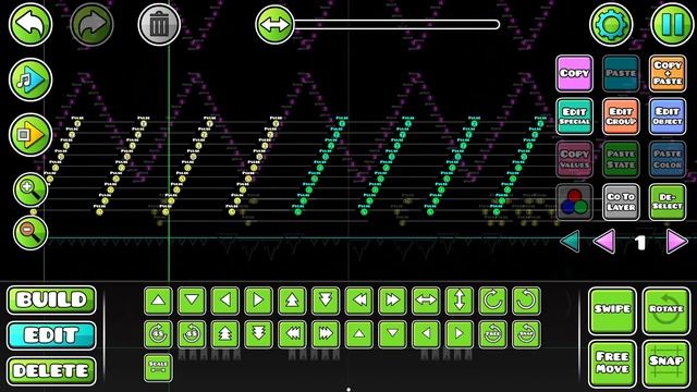 Spike Only BUILDING CHALLENGE - Geometry Dash смотреть онлайн