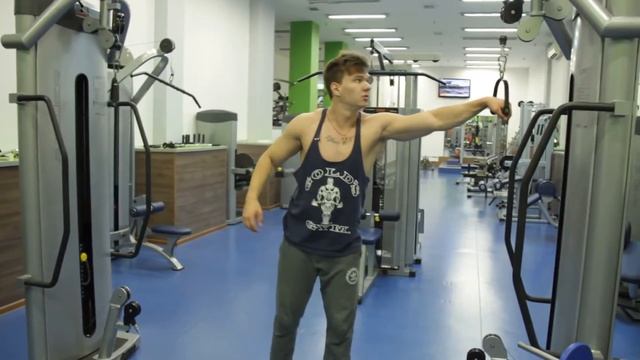 Разведение гантелей и кроссовер смотреть онлайн