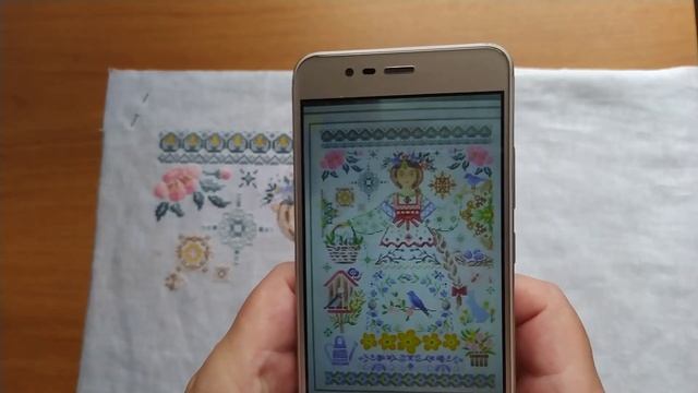 6. Вышивальные итоги июля. Кухонный сэмплер, Мишки от О. Башкировой, весна от Дом Морры