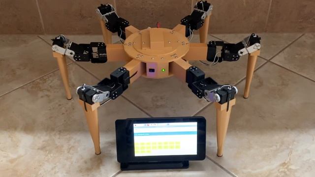 LotBot Hexapod Robot - an Arduino, ESP32, Raspberry PI, Node Red, MQTT, Wifi Access Point Project смотреть онлайн