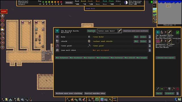 Dwarf fortress СРАЗУ В АРМИЮ Железные острова смотреть онлайн