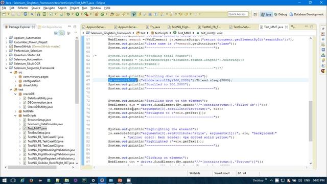 JavaScript Executor in Selenium WebDriver смотреть онлайн