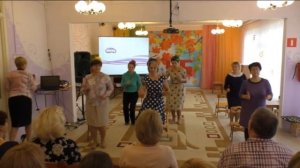 Шуточный номер воспитателей.