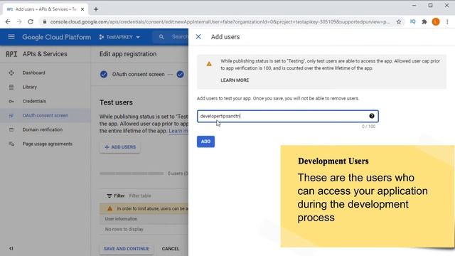 How to create Google Oauth2 web application credentials. #googleoauth смотреть онлайн