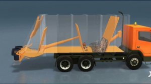 Как устроен мусоровоз(с вопросом в конце ролика)