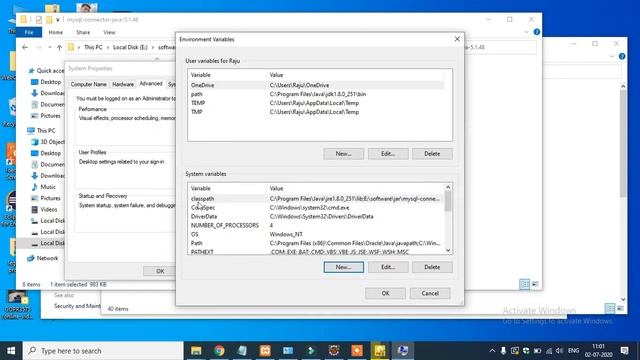 How To Configure JDBC Environment in Windows 10 | CodeTechNix смотреть онлайн