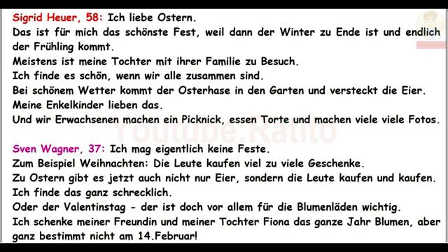 A2 Deutsch Hören Lernen 2.6 смотреть онлайн
