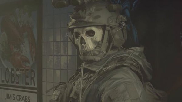 simon Ghost riley In Racoon City! Resident Evil 3 (COD MW2 2022)