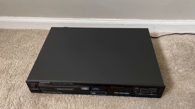 Kenwood DP-850 Single Compact Disc CD Player смотреть онлайн