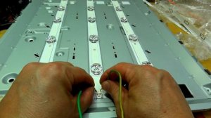 Ремонт LED телевизора LG 32LB552. Не светится экран. Серия №2.