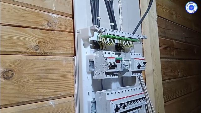 Сборка электрического щита для частного дома. Электромонтажные работы в Санкт-Петербурге.