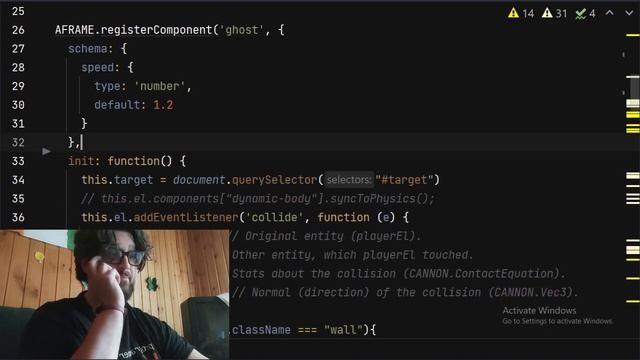 Prototyping a 3D Pacman Game with AFrame and JS смотреть онлайн