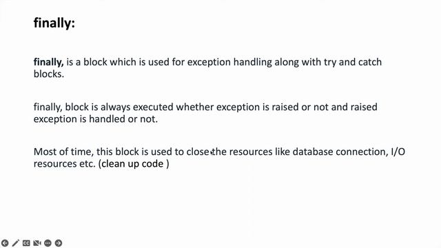 What is the difference between final, finally and finalize in java? смотреть онлайн