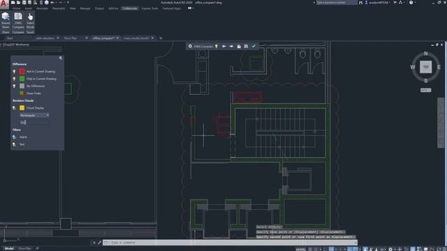 Nouveauté AutoCAD 2020 - Comparaison des DWG смотреть онлайн