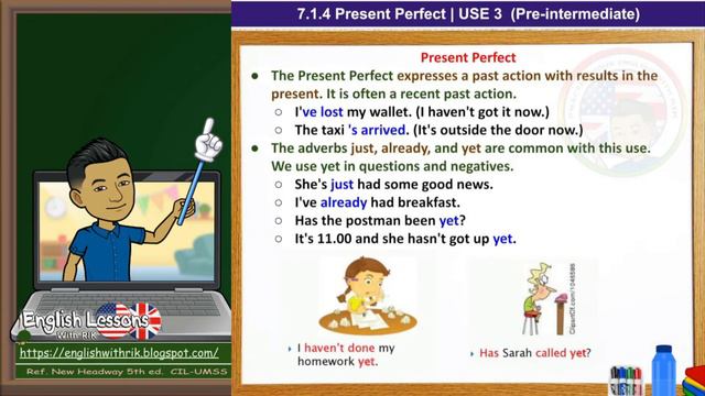 07 PRE-INTERMEDIATE: Present Perfect and Past Simple | Time expressions смотреть онлайн