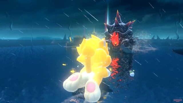 Bowser's Fury - 100% Walkthrough Part 1 - Intro + Scamper Shores, Fort Flaptrap & Pounce Bounce Isl смотреть онлайн